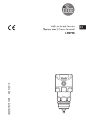 IFM LR2750 Instrucciones De Uso