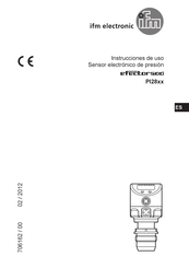 IFM Electronic efector 500 PI28 Serie Instrucciones De Uso