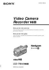 Sony CCD-TR848 Hi8 Manual De Instrucciones