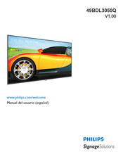 Philips Signage Solutions 49BDL3050Q Manual Del Usuario