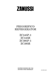 Zanussi ZC395R Instrucciones De Uso