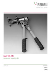 Rehau RAUTOOL M1 Instrucciones De Uso