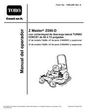 Toro Z Master Z590-D Manual Del Operador