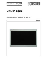 Sirona Dental SIVISION digital Manual Del Operador