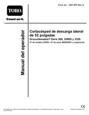 Toro 30555 Manual Del Operador