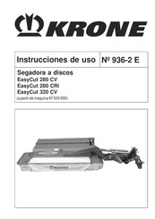 Krone EasyCut 280 CV Instrucciones De Uso