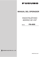 Furuno FM-4800 Manual Del Operador