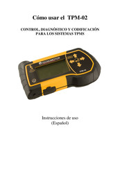 TECNOMOTOR TPM-02 Instrucciones De Uso