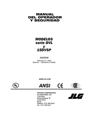 JLG 15DVSP Manual Del Operador Y Seguridad