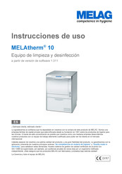 MELAG MELAtherm 10 DTB Instrucciones De Uso