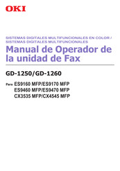 Oki GD-1250 Manual De Operador