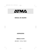 Atma AS 875 Manual De Usuario
