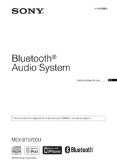 Sony MEX-BT5700U Instrucciones De Uso