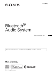 Sony MEX-BT3900U Instrucciones De Uso