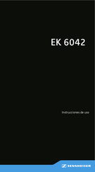 Sennheiser EK 6042 Instrucciones De Uso