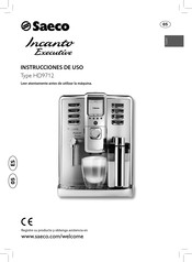 Philips Saeco Incanto Executive Serie Instrucciones De Uso
