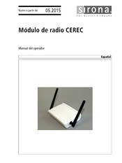 Sirona 6543891 D3492 Manual Del Operador