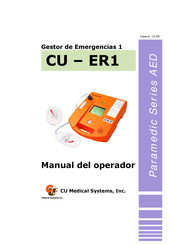 CU Medical Systems Paramedic CU - ER1 Manual Del Operador