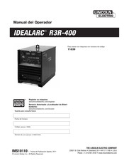 Lincoln IDEALARC R3R-400 Manual Del Operador
