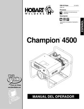 Hobart Welders Champion 4500 Manual Del Operador