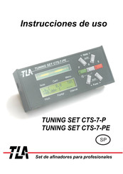 TLA TUNING SET CTS-7-P Instrucciones De Uso
