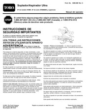 Toro Ultra Manual Del Operador