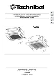 Technibel CAW Serie Instrucciones De Uso