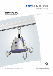 GETINGE GROUP Arjohuntleigh Maxi Sky 440 Instrucciones De Uso