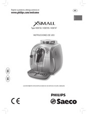 Philips Saeko Xsmall HD8743 Instrucciones De Uso