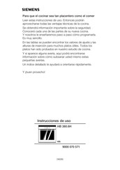 Siemens HB 380 6H Serie Instrucciones De Uso