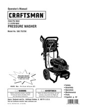 Craftsman 580.752250 Instrucciones De Uso