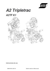 ESAB A2TF K1 Tripletrac Instrucciones De Uso