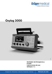 Dräger Medical Oxylog 3000 Instrucciones De Uso