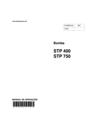 Wacker STP 750 Manual De Operación