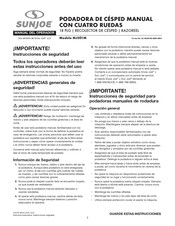 Sun joe MJ501M Manual Del Operador