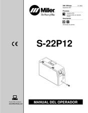 Miller S-22P12 Manual Del Operador