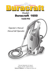 Duracraft 1650 Manual Del Operador