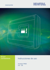 Kostal PIKO 3.0 Instrucciones De Uso