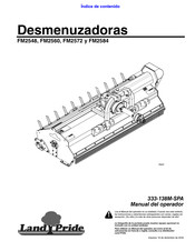 Land Pride FM2548 Manual Del Operador
