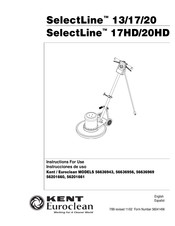 Kent Euroclean SelectLine 20HD Instrucciones De Uso