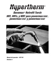 Hypertherm Duramax HRT Manual Del Operador