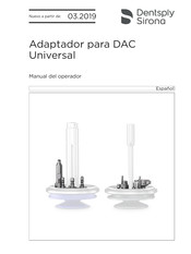 Dentsply Sirona Adaptador para DAC Universal Manual Del Operador