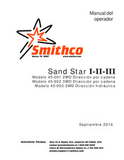 Smithco Sand Star III Manual Del Operador