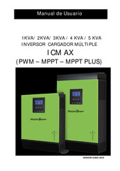 Master Power ICM AX MPPT PLUS Manual De Usuario