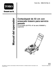 Toro 22177TE Manual Del Operador
