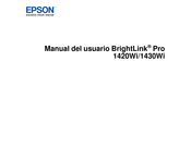 Epson BrightLink Pro 1430Wi Manual Del Usuario