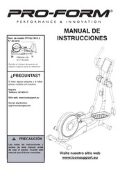 Pro-Form PFIVEL74613.0 Manual De Instrucciones