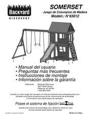 Backyard SOMERSET 65012 Manual Del Usuario
