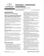 Sun joe 20ViONLTE-ST11 Manual Del Operador