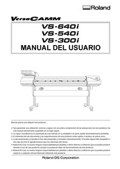 Roland DG Versa Camm VS-540i Manual Del Usuario